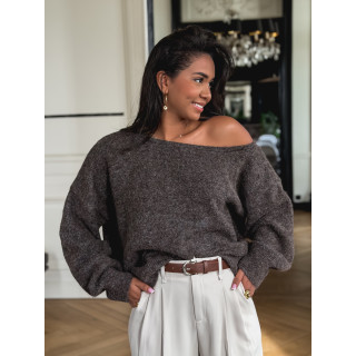 Pull Moldavie - Chocolat