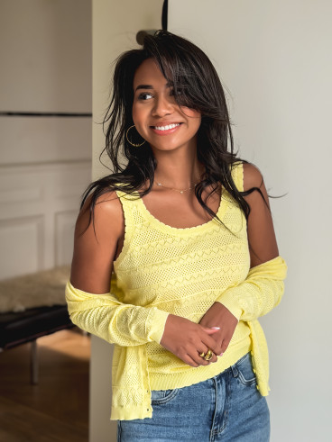 Gilet Maryssa - Jaune