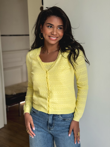 Gilet Maryssa - Jaune