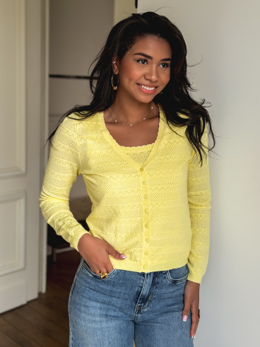 Gilet Maryssa - Jaune