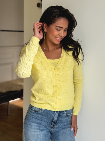 Gilet Maryssa - Jaune