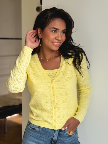 Gilet Maryssa - Jaune