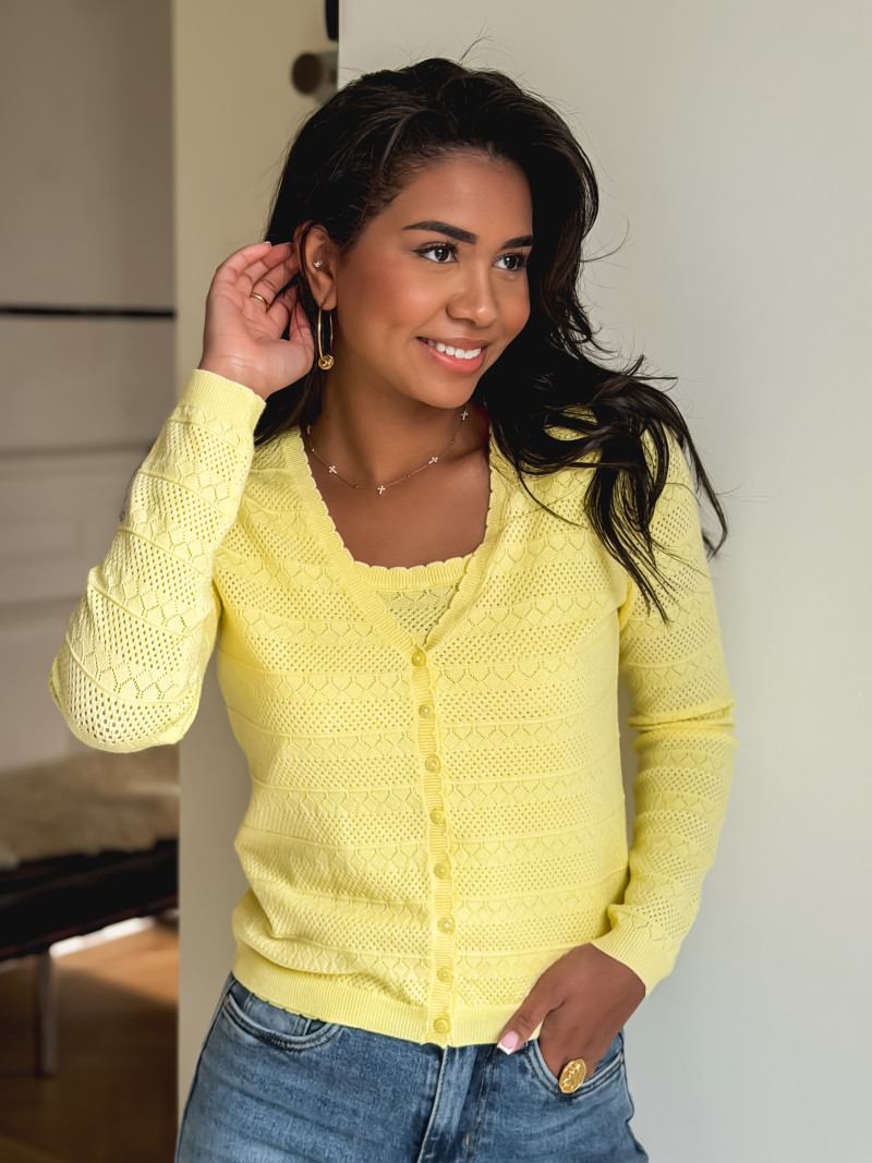 Gilet Maryssa - Jaune