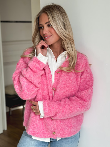 Gilet Ilénya - Rose