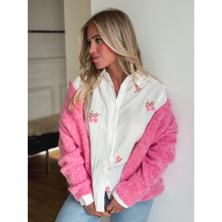 Gilet Ilénya - Rose