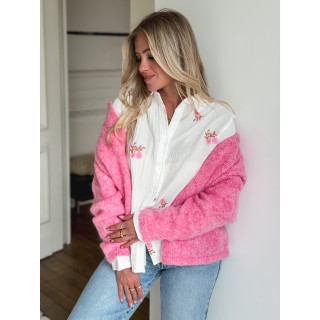 Gilet Ilénya - Rose