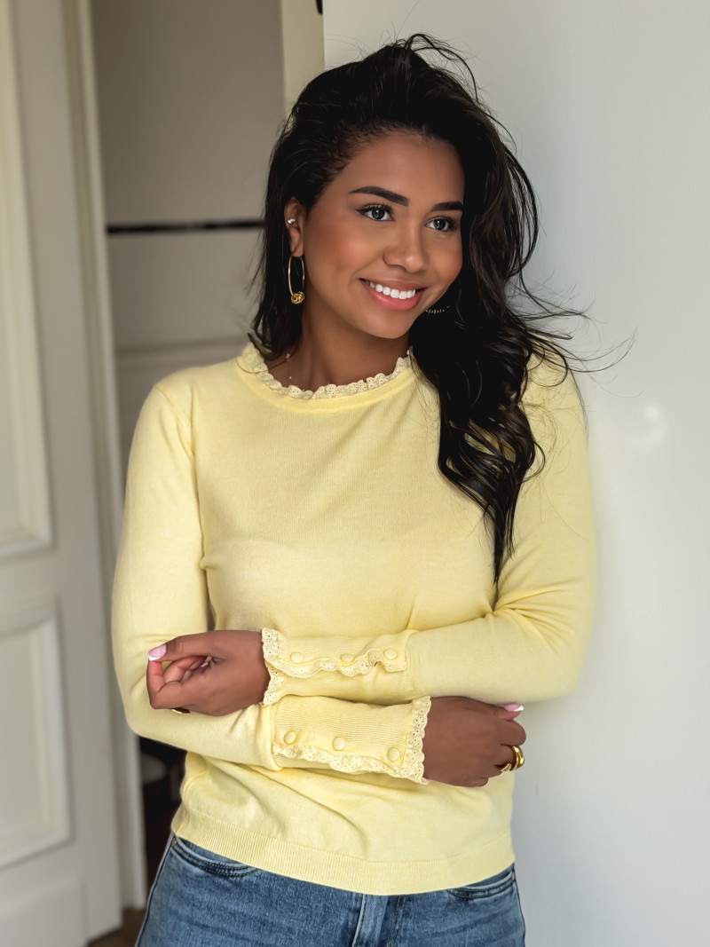 Pull Giuletta - Jaune