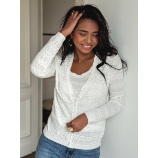 Gilet Maryssa - Blanc