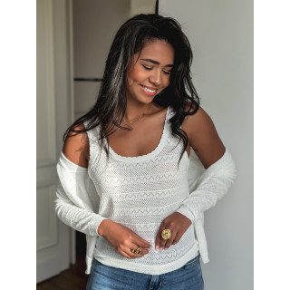 Gilet Maryssa - Blanc