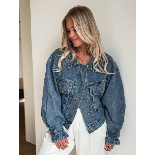 Veste en jeans Lorena - Bleu