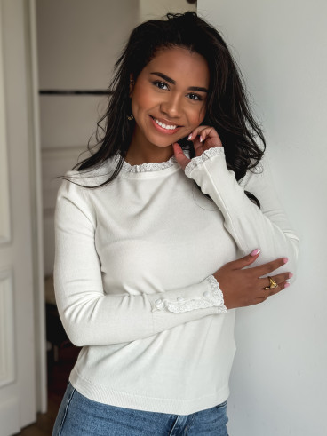 Pull Giuletta - Blanc