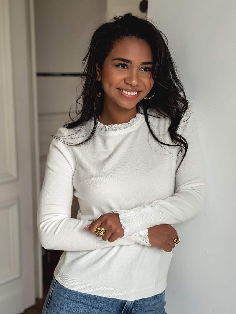 Pull Giuletta - Blanc