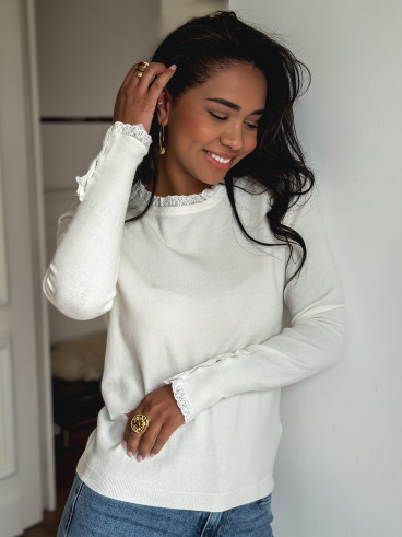 Pull Giuletta - Blanc