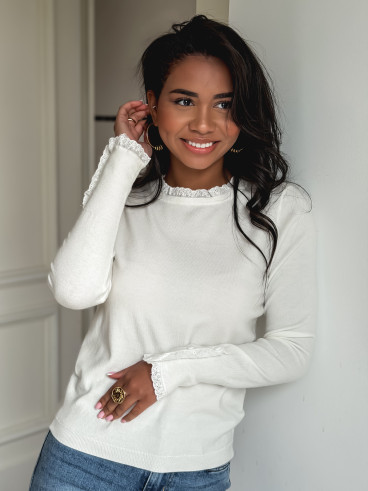 Pull Giuletta - Blanc