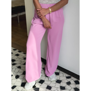 Pantalon fluide Maurine - Rose