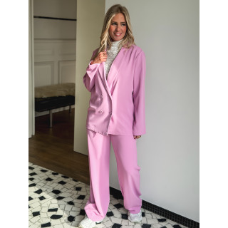 Pantalon fluide Maurine - Rose