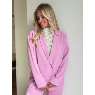 Blazer fluide Maurine - Rose