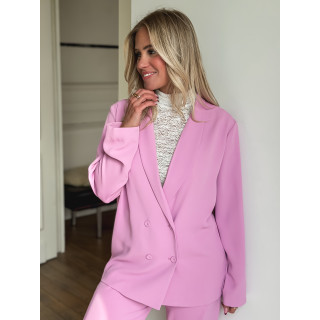Blazer fluide Maurine - Rose