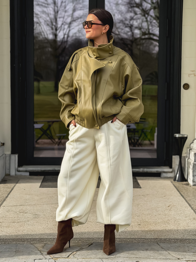 Veste en simili  Jallia - Vert Olive