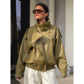 Veste en simili  Jallia - Vert Olive