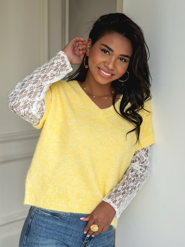 Pull Milla - Jaune