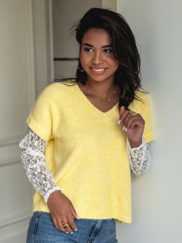Pull Milla - Jaune