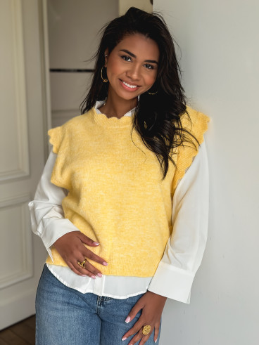 Pull Nathalia - Jaune