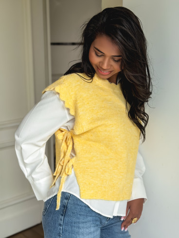 Pull Nathalia - Jaune