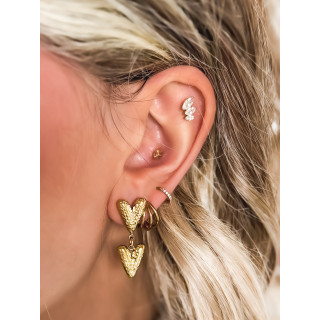 Boucles d'oreilles Vélla - Doré