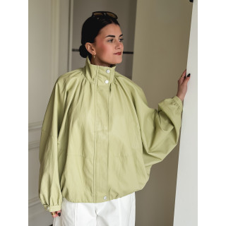 Veste en simili Maollie - Vert