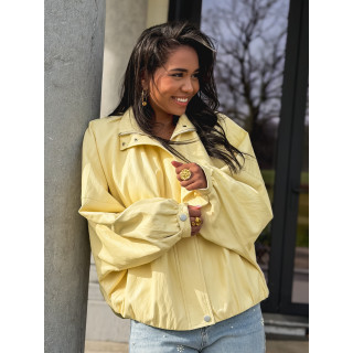 Veste en simili Maollie - Jaune
