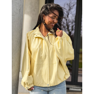 Veste en simili Maollie - Jaune