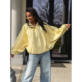 Veste en simili Maollie - Jaune