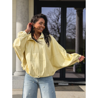 Veste en simili Maollie - Jaune