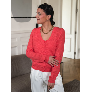 Gilet Maryssa - Corail