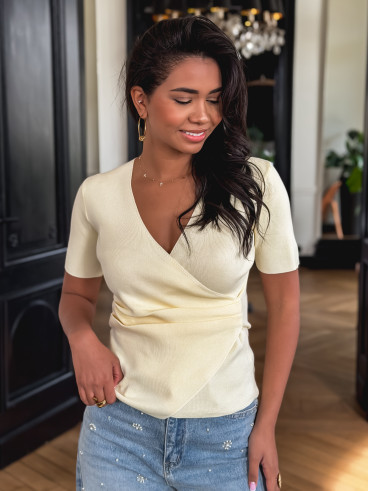 Blouse Hilona - Jaune Blouse Hilona - Jaune