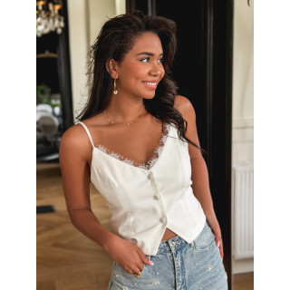 Caraco Mélisandre - Blanc