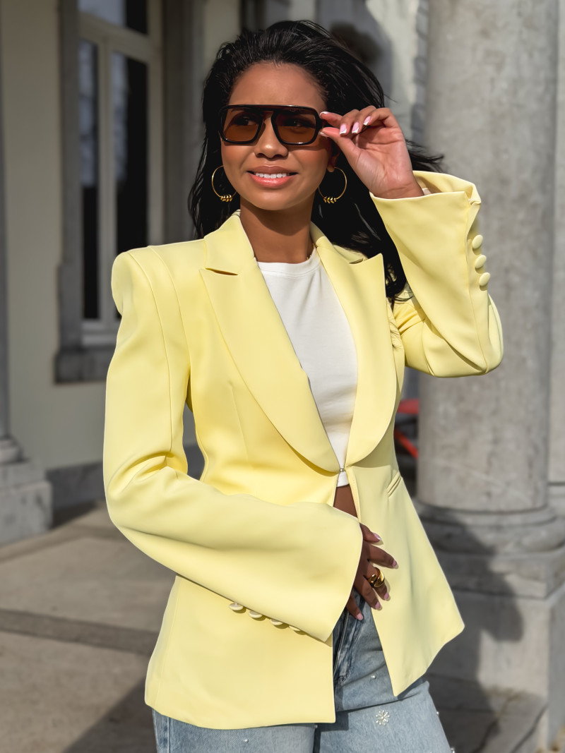 Blazer Alvera - Jaune