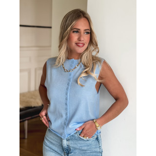 Gilet Silviana - Bleu ciel