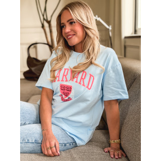 T-shirt Harvard - Bleu ciel