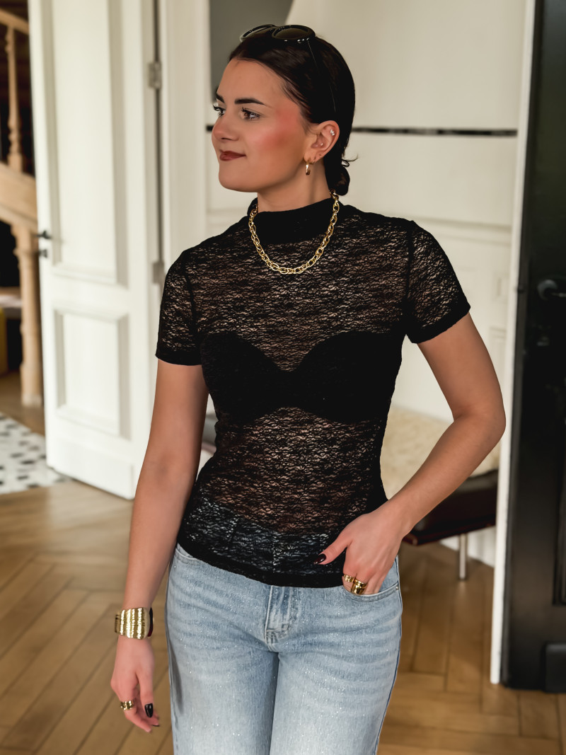 Blouse Tressia - Noir