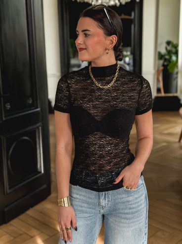 Blouse Tressia - Noir