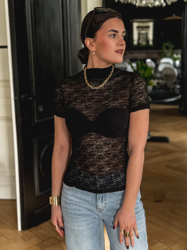 Blouse Tressia - Noir