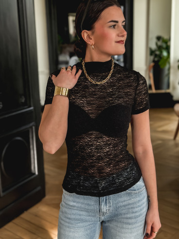 Blouse Tressia - Noir