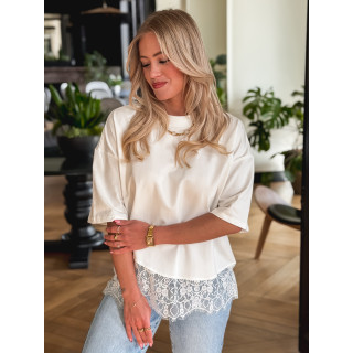 T-shirt Angéline - Blanc