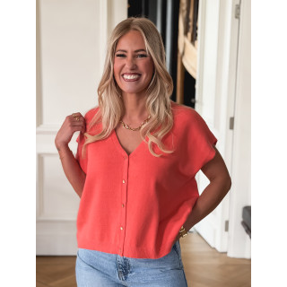 Gilet Gabbie - Corail