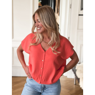 Gilet Gabbie - Corail