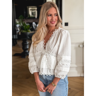 Blouse Bauduine - Blanc