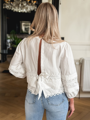 Blouse Bauduine - Blanc