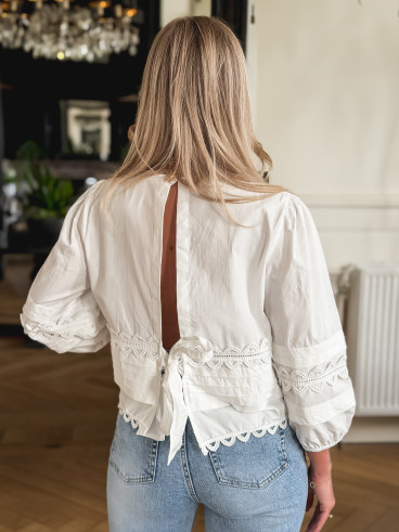 Blouse Bauduine - Blanc
